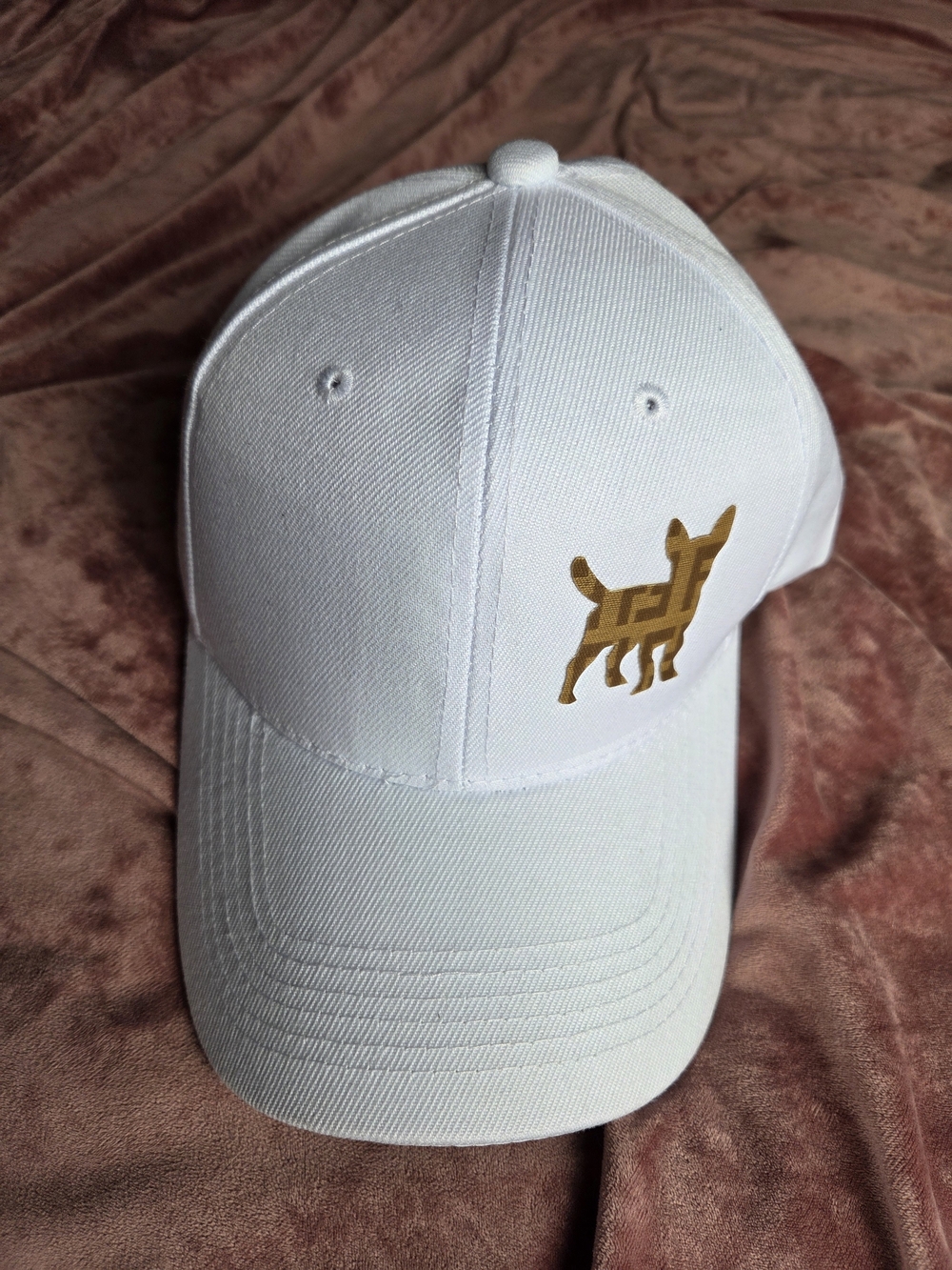 Upcycled Luxury Baseball Hat!